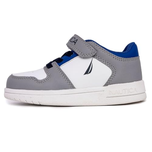 Image of Nautica Kids Adjustable Strap Shoes | Comfortable Casual Sneakers for Boys and Girls, Toddlers & Little Kids
