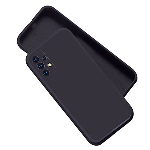 Image of A rtistque Back Cover Case for Samsung Galaxy A52 / A52s 5G with Camera Protection | Shockproof TPU | Stylish Protective Design | Slim Fit | Ultra Matte | Back Cover - Black