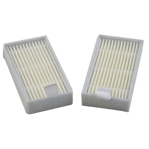 Besttoolifes Filtro de aspiradora robótico de repuesto para SilverCrest SSR 3000 A1, lavable para filtro de polvo HEPA, accesorios de aspiradora y robot para repuestos Hoover para una eficacia eficaz