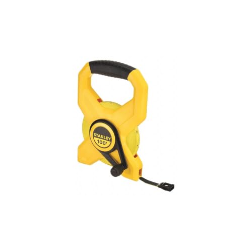 Image of STANLEY 100 Ft Tape Measure, Fiberglass Long Measuring Tape (34-790)