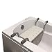 PENNY73 Non-Slip Bath Chair Adjustable Bathtub Seat Elderly Safe Tub Shower Bench Bathroom Space Saving Stool