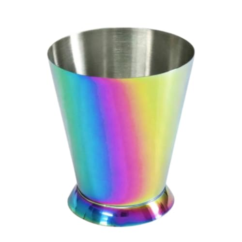 Vaso para beber acampanado con base estable de acero sólido resistente de cocina 2