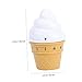 BEBEMOKO 1pc Kitchen Countdown Timer Creative Mechanical Reminder for Cooking Ice Cream and More White to Hour No Batteries Needed for Young Chefs and All Cooking Needs