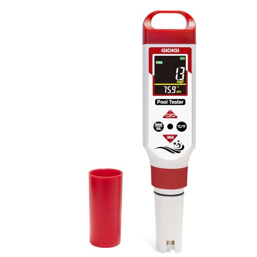 GIDIGI 7-in-1 Digital Chlorine Tester