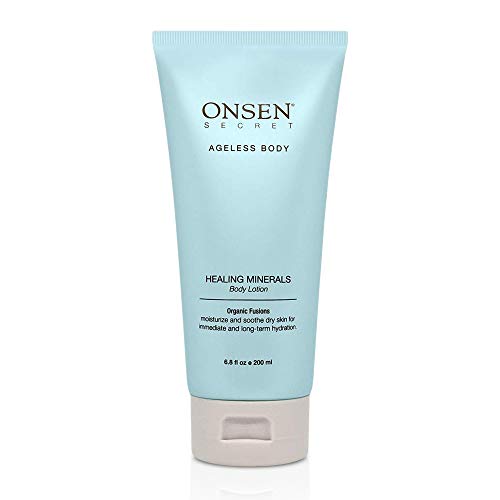 Onsen Natural Body Lotion with Organic Shea Butter For Dry Skin Lavender, Jojoba