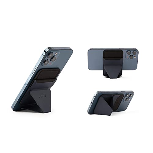 首款适用于 iPhone 12series/iPhone 13/iPhone 13 Mini/iPhone 13 Pro Max 的磁性夹式支架和钱包,Magsafe 兼容支架和钱包,多视角