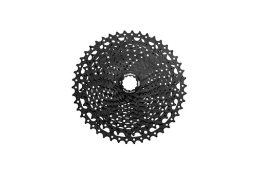 SUN RACE CSMS8 11-Speed Cassette 11-42T. Black PIÑON, Adultos Unisex, Negro, ESTANDAR