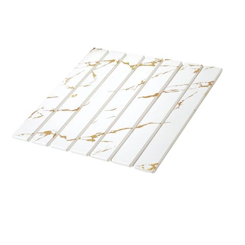 Tapis de séchage en pierre de sable pliable cuisine 7Leaf 40x30 - 4