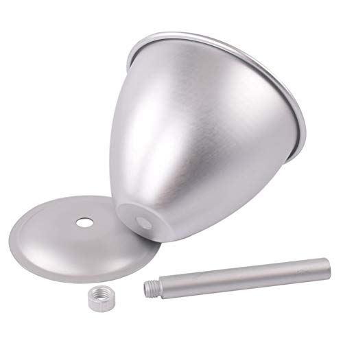 Molde para Pastel con Vestido de Muñeca Princesa de 8 Pulgadas, Molde para Hornear, Cocina, Panadería, Aluminio (SILVER)