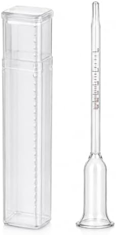 Vinometer for Wine, 0-25% Alcohol Meter Tester for Measuring The Percentage of Alcohol in Wine