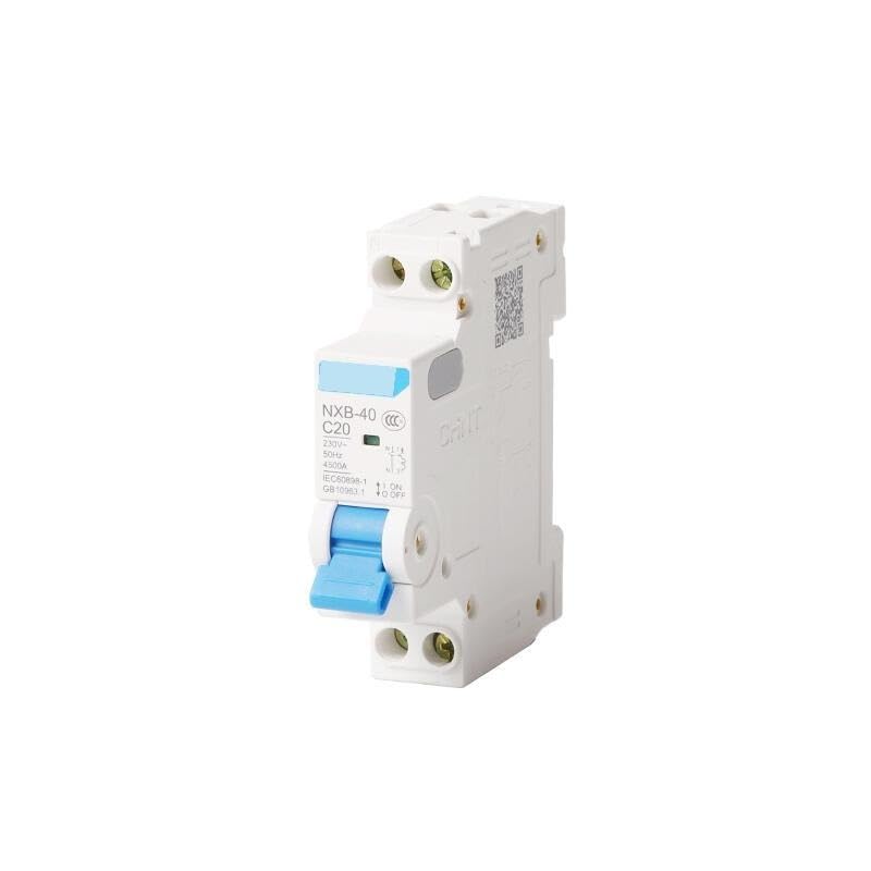 Disjoncteur phase neutre NXB-40 C40 protection contre court-circuit