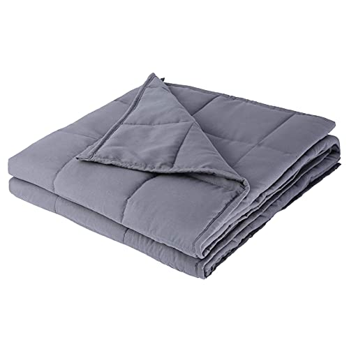 Vonluce Gewichtsdeken, zwaartekrachtdeken, anti-stressdeken, therapiedeken, voor een betere slaap, voor angststoornissen… - Image 8