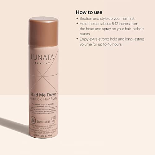 Lunata Hold Me Down Hair Spray 7.1oz miniatura 4