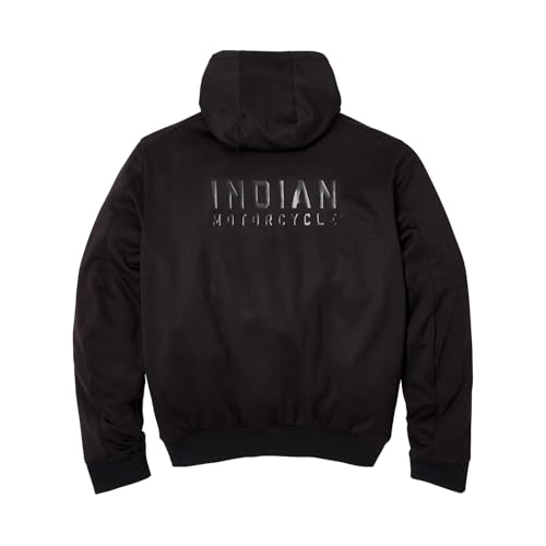 Indian Motorcycle Men's Alameda Riding Hoodie, Black2