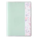 能率 ペイジェム 手帳 2024年 4月始まり A6 ウィークリー メモ 月曜始まり ミント 9843