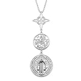 Colgante Mujer, Tetragramaton, Collares Mujer, Collar Mujer, Joyas de Mujer