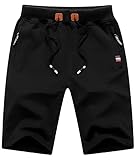 Pantalones cortos de hombre. Tejido algodón, forro poliéster. Material suave y cómodo, transpirable, ligero, elegante, flexible.