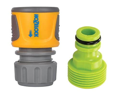 Simply Products 3/4" BSP Male Tap Adaptor with Quick Connect Soft Touch Hose End Connector