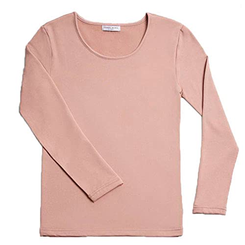 YSABEL MORA Camiseta Interior Térmica Manga Corta Hombre Retención de Calor Ideal Invierno Frío Interior Afelpado Composición 92% Poliéster 8% Elastano