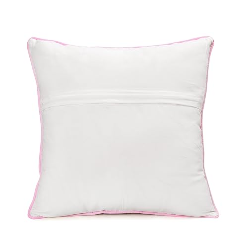 Image of Handmade Throw /Pillow Cushion Cover : 100% Cotton Fabric : High Thread Count : Set of 5