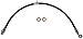Dorman H622530 Front Passenger Side Brake Hydraulic Hose Compatible with Select Honda Models