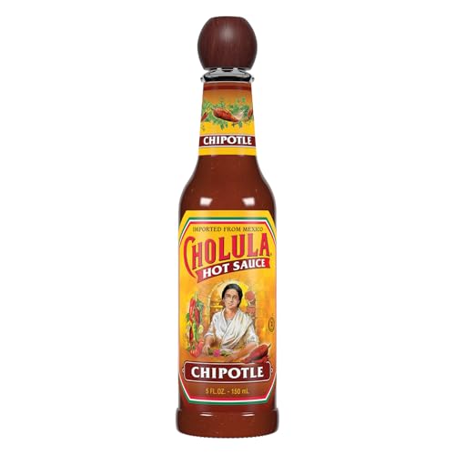 Image of Cholula Hot Sauce Chipotle (148ml)| Spicy Hot Dip| Mexican Sauce| | Authentic Flavours (Pack of 3)