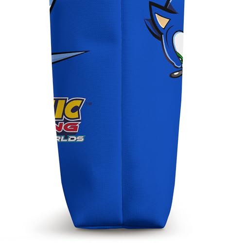 Bolso tote con calcomanía de Sonic Racing CrossWorlds miniatura 3