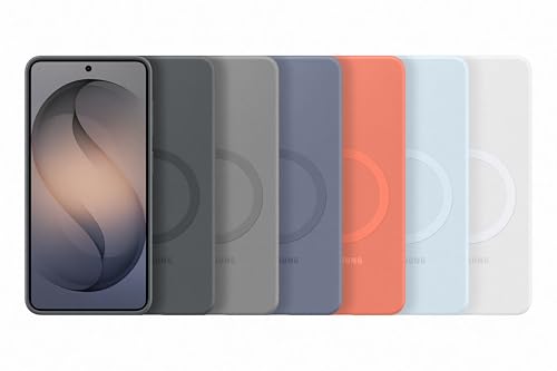 Samsung Galaxy S26 Coque magnétique en Silicone Bleu Violet