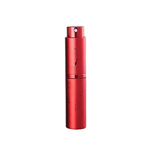 Preisvergleich Produktbild Beaupretty 10 Ml Kleine Sprühflaschen Nachfüllbarer Parfüm-Flüssigkeitsspender Leere Probenbehälter Flasche für Frauen Reise Reise (Rot Chinesischer Knoten)