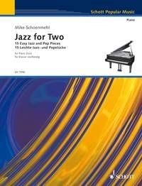 Jazz for Two: 15 Pièces faciles du jazz et de la pop. piano (4 hands).      Sheet music – January 1, 2000