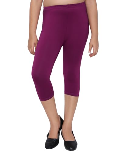 Image of Robinbosky Premium Girls Capri Leggings for All Age Group | Multiple Colors