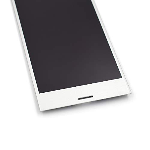 Image of LCD Screen Display with Digitizer Touch Panel Without Bezel Frame Compatible with Sony Xperia XZ1 Compact(Silver)