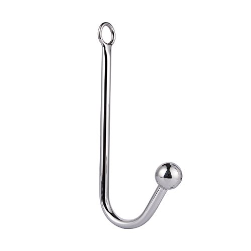 Metal Anal Hook Fetish Bondage Hook Sex Toys Steel Anal Rope Hook Bondage with Anal Ball Sex Games Unisex Fetish Toy for Couple Lovers