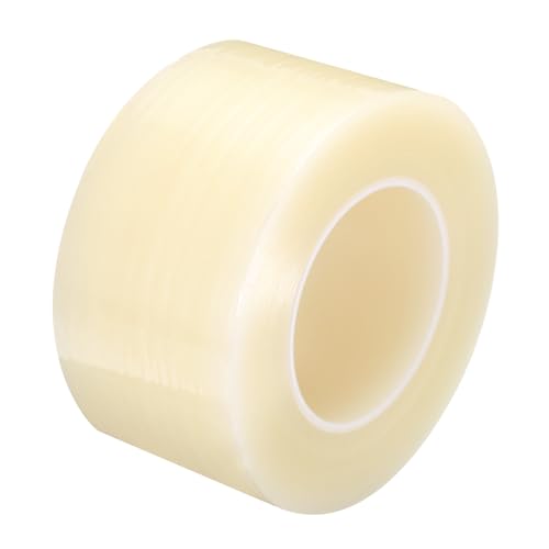 Image of MECCANIXITY Removable Protective Film Tape, 2 4 /5 Inch x 656 Ft Surface Protective Scratch Film Tape Roll for Furniture, Electrical Appliances, Clear