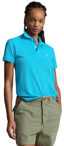 Image of POLO RALPH LAUREN Women's Classic Fit Mesh Polo Shirt