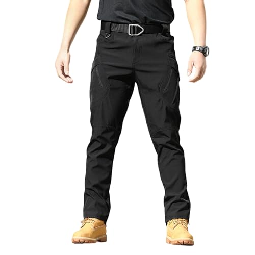 Lggwunsi Treillis Militaire Homme - Multi-Poches Elastique Militaire Pantalon Cargo Homme Respirantes à Séchage Rapide Pantalons Tactique Hommes pour Randonnée et...