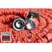 150’ Big Red Expandable Garden Hose by Pro Green | Free Spray Nozzle | Water Hose includes Nickel Plated Brass Fittings | Flex Hose Expandable and Retractable in Seconds | Warranty Included