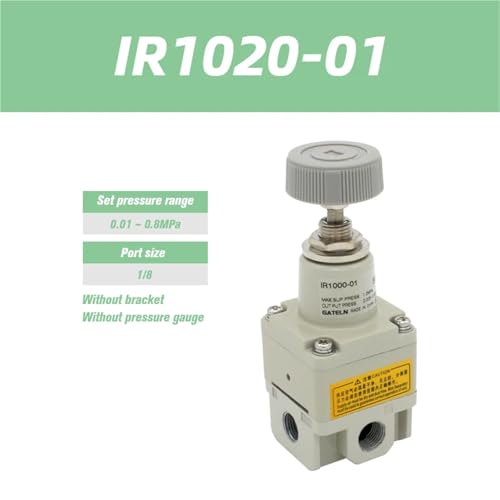 Régulateur de pression IR1010-0BG contre les baisses de débit d'air