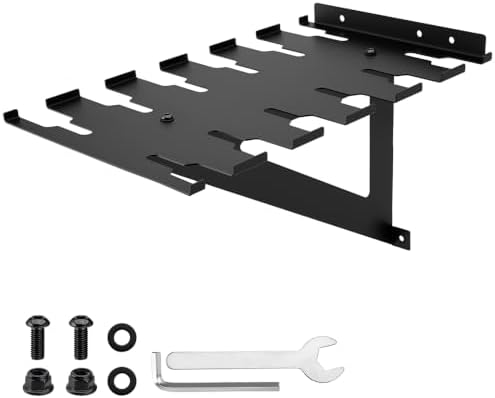 2-in-1 Pipe & Parallel Clamp Rack Organizer, Wall Mounted Clamp S...