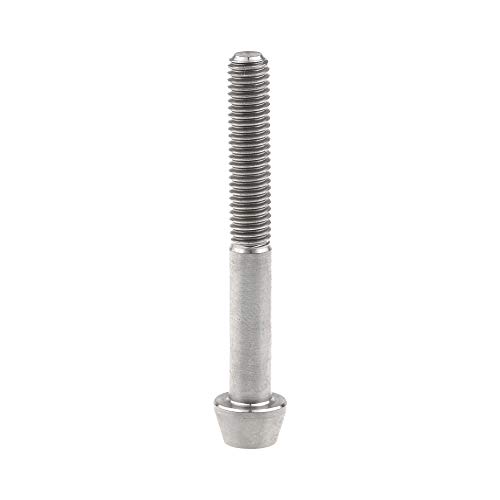 Image of Titanium Ti Bolt M5x9 16 18 20 25 30 35 40 45 50 55 60mm Tapered Head Screws Pack of 4 (M5x40mm, Normal Titanium)