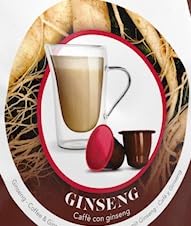 120 capsule ginseng compatibile con le macchine nespresso