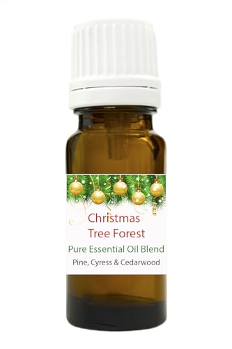 10ml Christmas Tree Forest Pure Essential Oil Blend - Pine, Cypress & Cedarwood