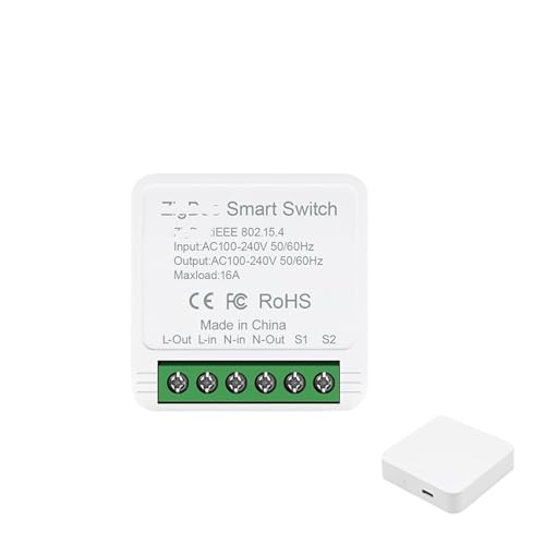 Module de disjoncteur intelligent 16A contre les oublis avec commande vocale Controller-E-Z-H
