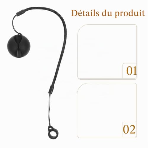 Angoily Lot De 10 Porte-Stylos De Comptoir Avec Cordon Antivol Et ChaîNe De SéCurité Pour Bureau Banque Et Vente DéTail – vue 5