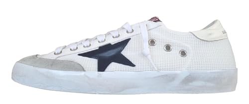 Golden Goose Homme Super-Star Basket White - Black - Beige 42 EU