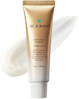 REJURAN® Active Cream Enhanced, DOT™ c-PDRN® – Deep Rejuvenation Salmon DNA PDRN Face Moisturizer for Collagen Boosting, Skin Elasticity, Firming, and Lifting. Korean Skincare. (1.69 fl oz)