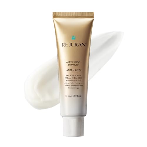 REJURAN® Turnover Active Cream Enhanced, DOT™ c-PDRN® – Deep Rejuvenation Salmon DNA PDRN Face Moisturizer for Collagen Boosting, Skin Elasticity, Firming, and Lifting. Korean Skincare. (1.69 fl oz)