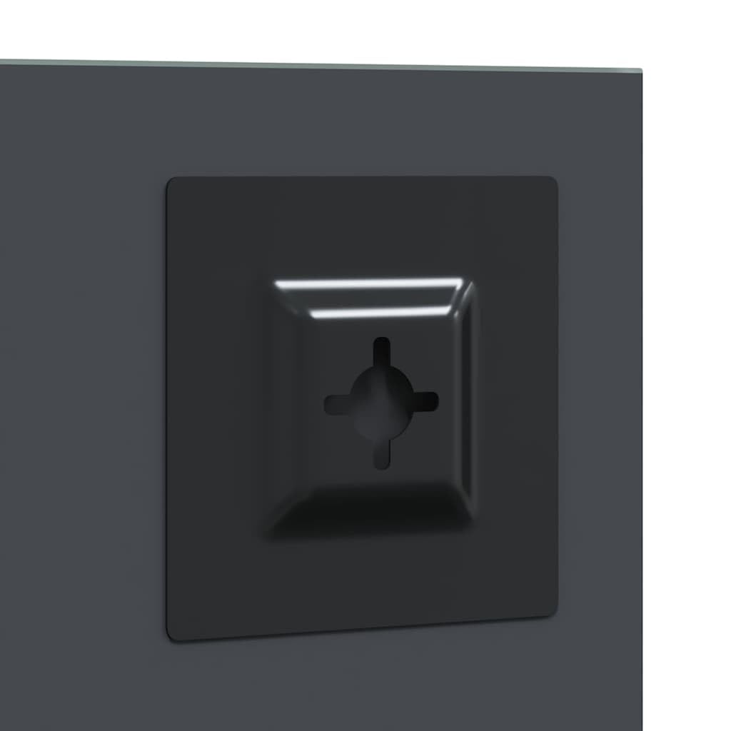 vidaXL Wandspiegel Rechtwinklig 100 x 60 cm Gehärtetes Glas, Moderner Badezimmerspiegel, eleganter Wandschmuck, rahmenloses, minimalistisches, reflektierendes Glas