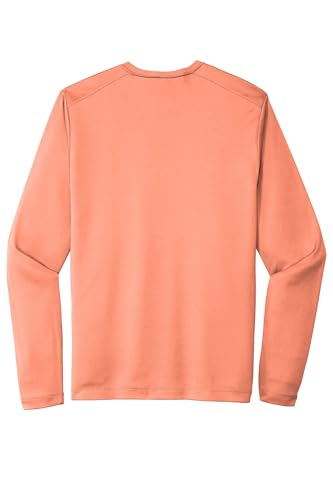 SPORT-TEK Unisex Posi-UV Pro Long Sleeve Tee | Workout T-Shirt for Men & Women, Gym Clothing for Spring & Summer Fashion2