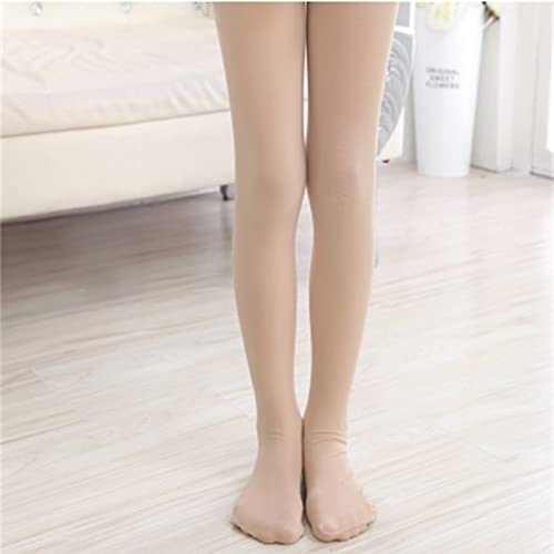Solid Color Pantyhose for Toddler Kids Girls Stretchy Tights Ballet Dance Pantyhose Nylon Stockings (A, 6-8 Years)2